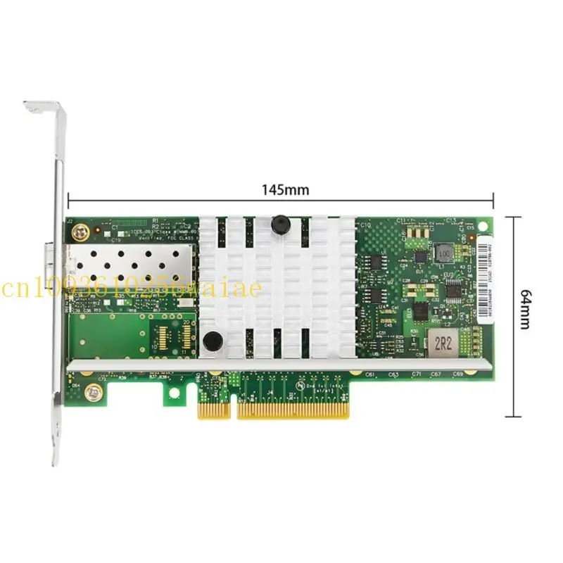 652F Profile baixo perfil 10G SFP+ Interfaces Card Pciexpress para vários servidores sistemas operacionais