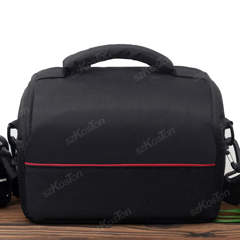 حقيبة كاميرا مقاومة للماء ومضادة للصدمات وحقيبة كتف واحدة لكاميرا Canon Powershot Nikon Panasonic Sony الرقمية