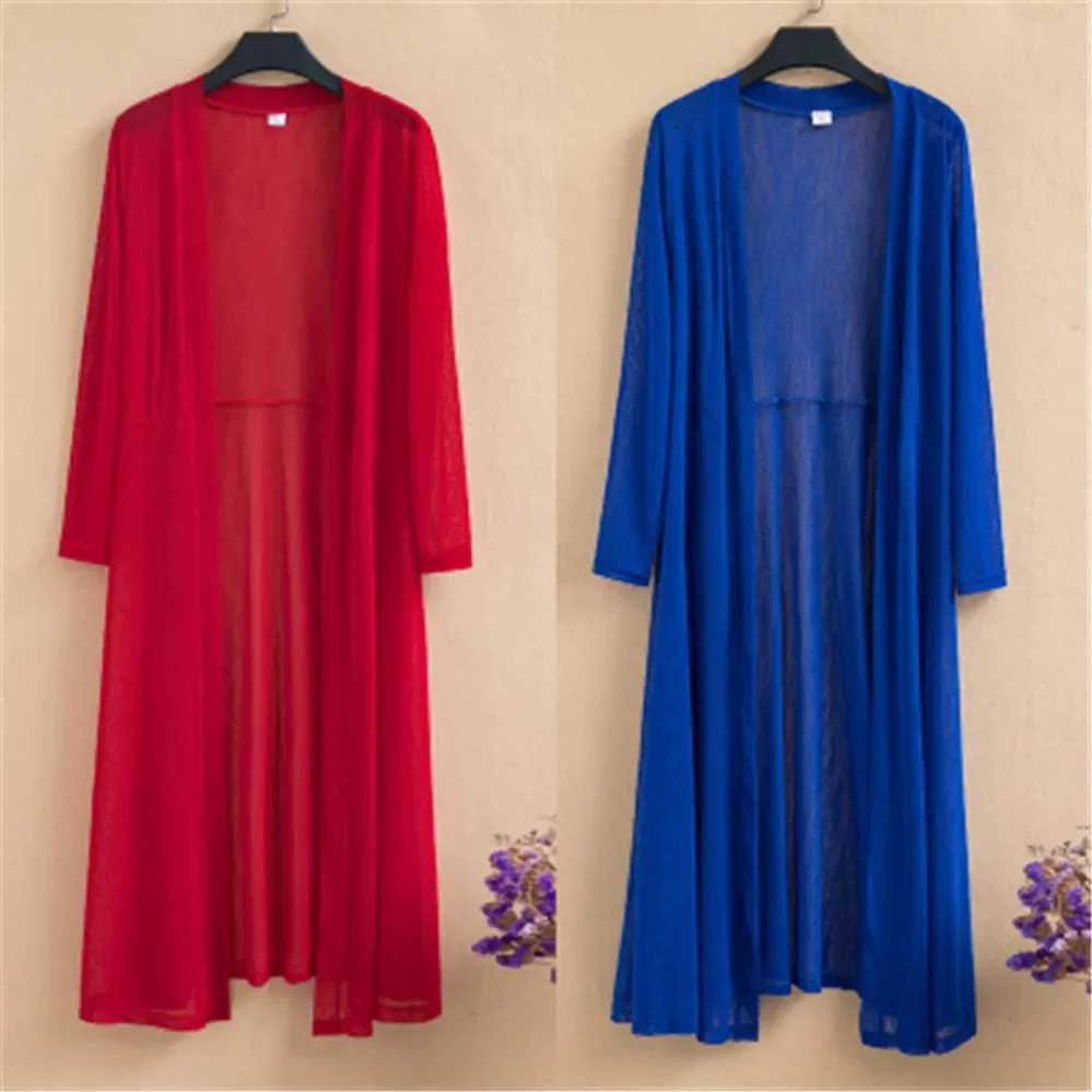 

Лето-Осенний длинный кардиган 2024, женский 4XL, 5XL, 6XL, женские кардиганы с длинным рукавом, женское свободное пальто, куртка, женская шаль, верхняя одежда
