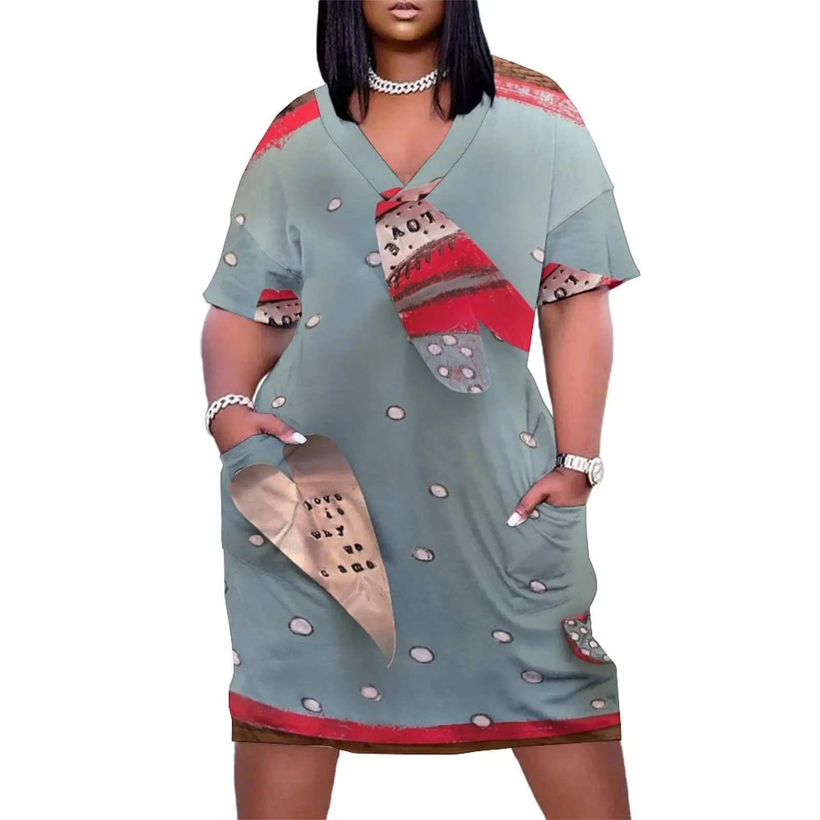 

Love is why we came Loose Pocket Dress elegant chic wedding evening dresses dresses women summer 2025