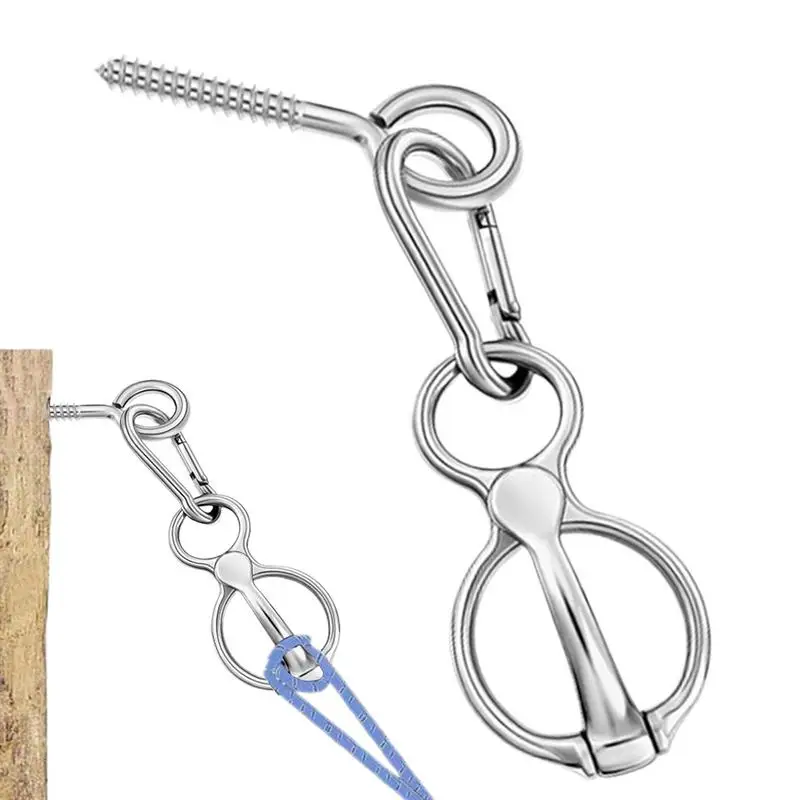 

Safety Horse Tie Ring Multipurpose Horse Trailer Tie Ring Wear-Resistant Horse Tack Horse Training Equipment For Trainers