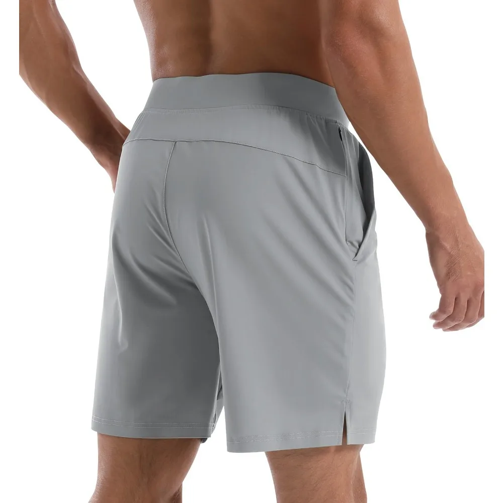 2026Cross-border outdoor running quick-drying shorts double-layer basketball training shorts men's sports shorts HY1099