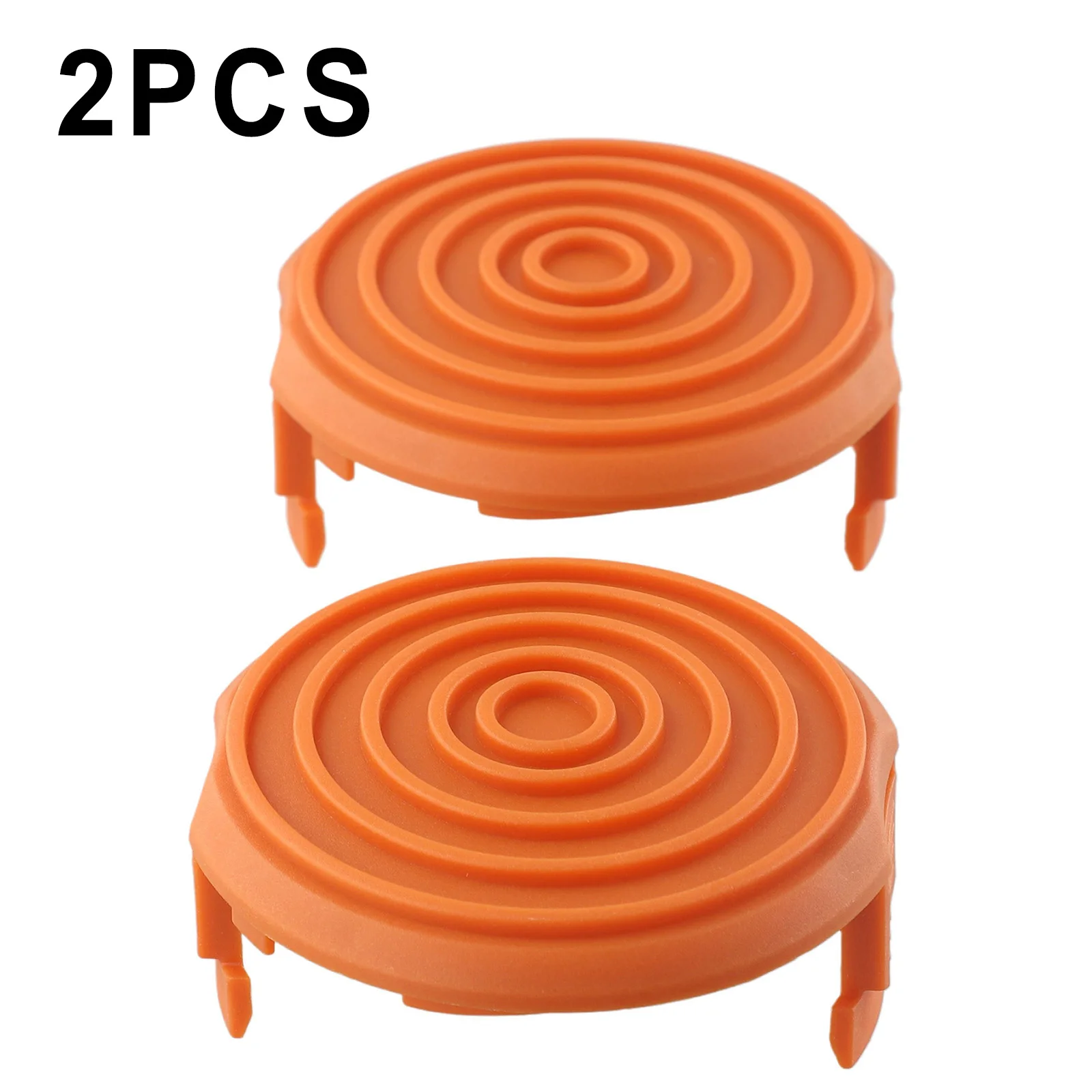 

2Pcs For WORX WA0216 Replacement Grass Trimmer Spool Cap Cover For String Trimmers Plastic Spool Cap