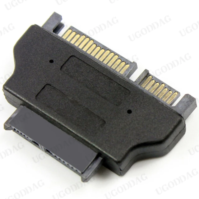 Адаптер SATA 7 + 15 22pin «папа»-«Мини» Slim SATA 7 + 6 pin 13 ...