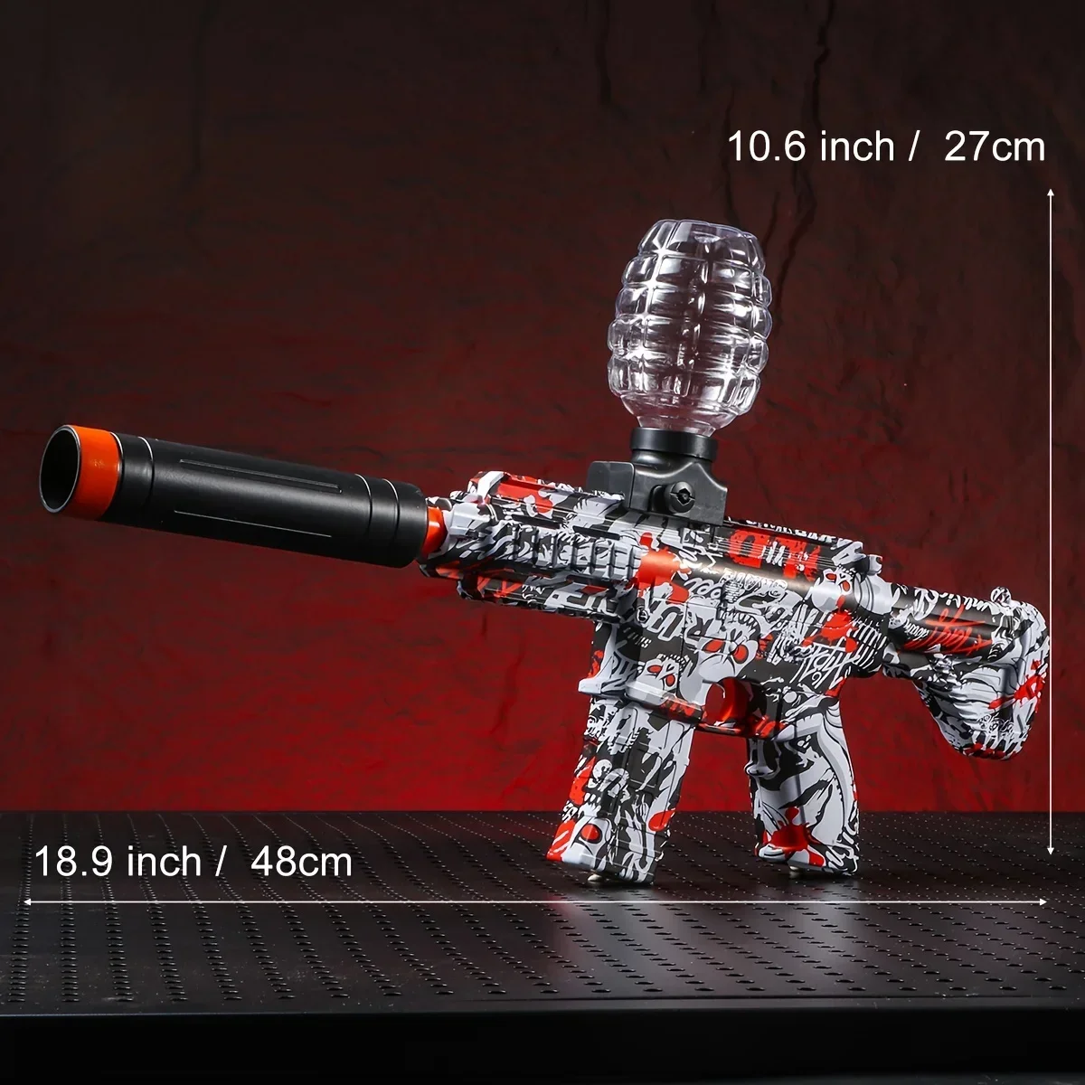 Jogo ao ar livre arma elétrica brinquedo contínuo automático bala de água airsoft armas pistola splatter arma cs armas de brinquedo para adultos crianças