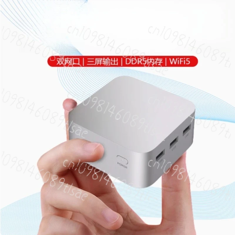 Mini Host Win11 Office Home Games Dual Network Port MiniPC Mini Computer