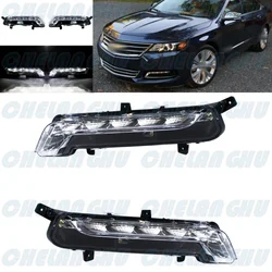 LED Car Light For Chevrolet Impala 2014 2015 2016 2017 2018 2019 2020 1 Pair Front Fog Light Lamp Car accessories