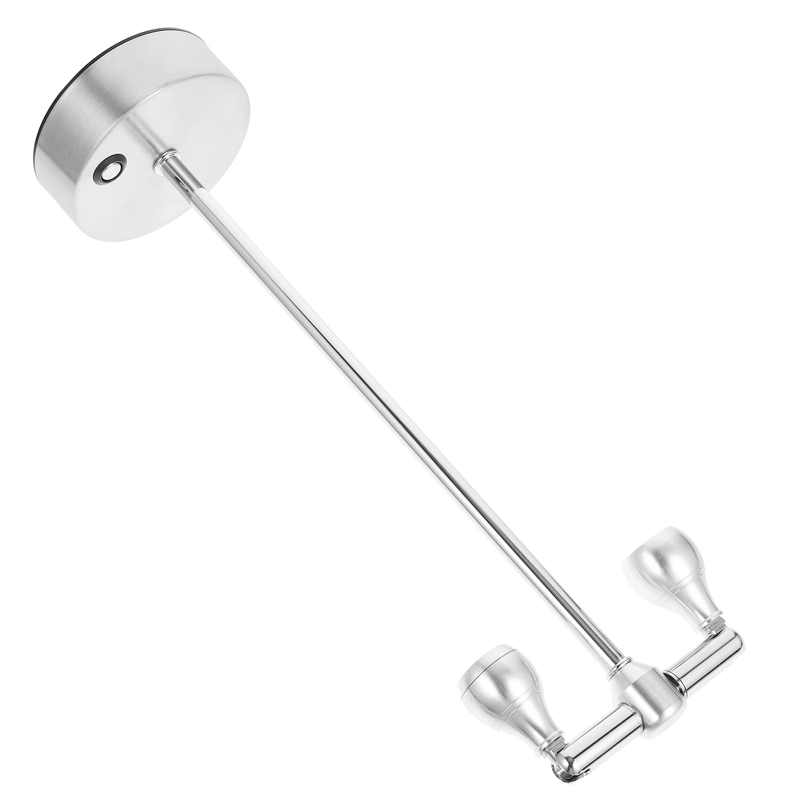 1 قطعة أضواء معدنية عالية برأسين لشريط ديكور مقهى شحن مصباح الليل سطح المكتب مصباح بار الزينة المزدوجة