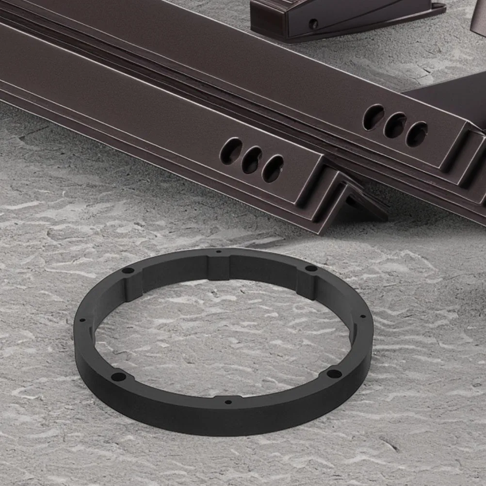 8 قطعة مكبر صوت للسيارة محول خواتم 6.5 بوصة فاصل صلب عالمي لمكبرات صوت الباب الأمامي والخلفي نظام الصوت التلقائي #2