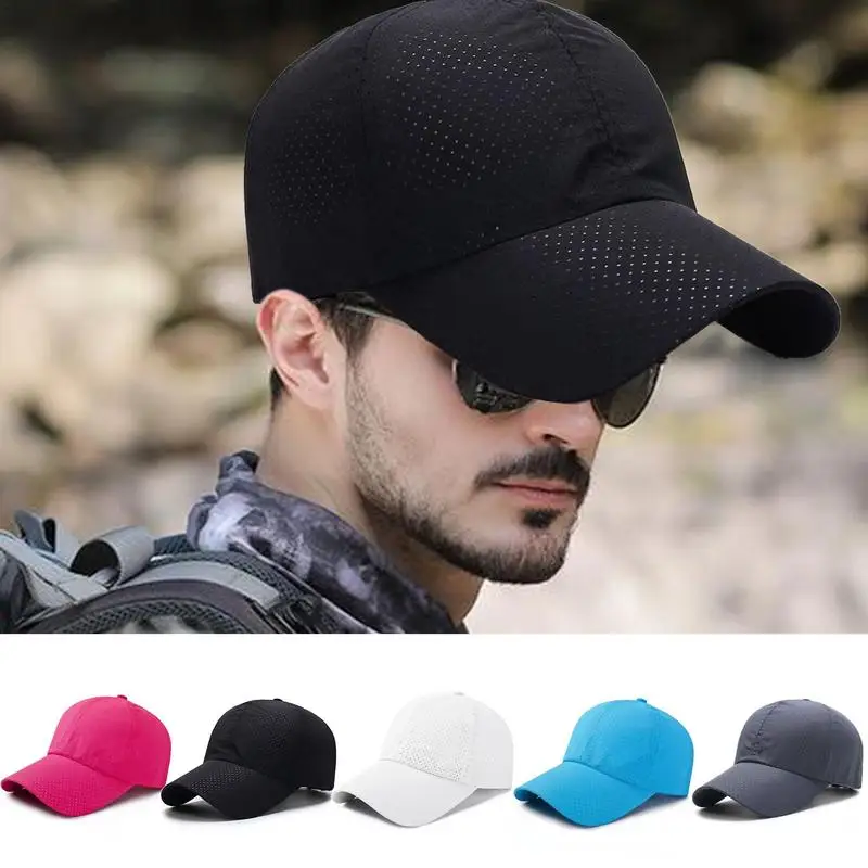 Women's Quick Dry Hat Breathable Sun Visor Hunting Hats Sun Protection Duckbill Hat Beach Headwear For Fishing Running Cycling