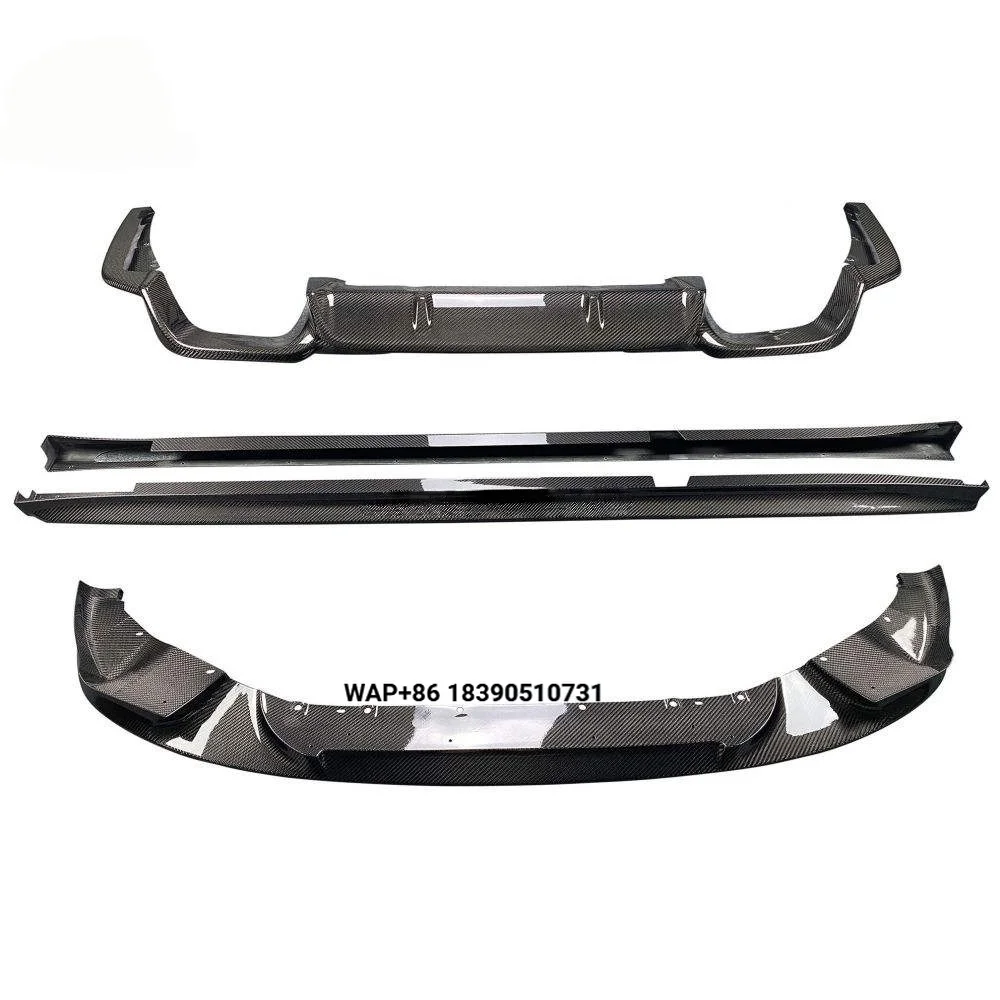 

Top Selling Carbon Fiber Front Lip Rear Diffuser Side Skirt Car Bumpers Body Kit for X3M Carbon Fiber Body Kit