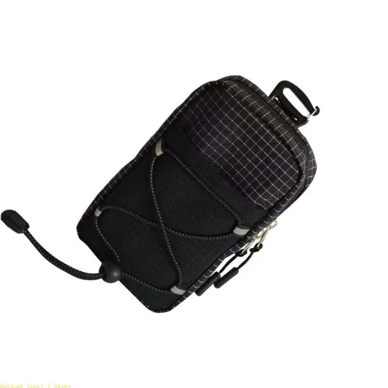 

A0KA Портативный органайзер для скалолазания, эргономичный плечевой ремень, подвесной дизайн, компактный размер 12x3x18 см