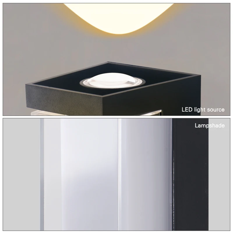 10W AC85-265V Mounted LED Wall Light Modern Nordic Luminaire Indoor Wall Lamps Living Room Corridor  bedroom bedside lamp