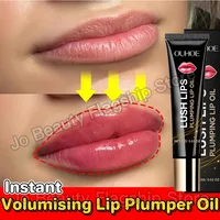 Aceite regordete de labios voluminizador al instante aumenta la elasticidad de los labios hidratante de larga duración brillo regordete de labios maquillaje de belleza Sexy