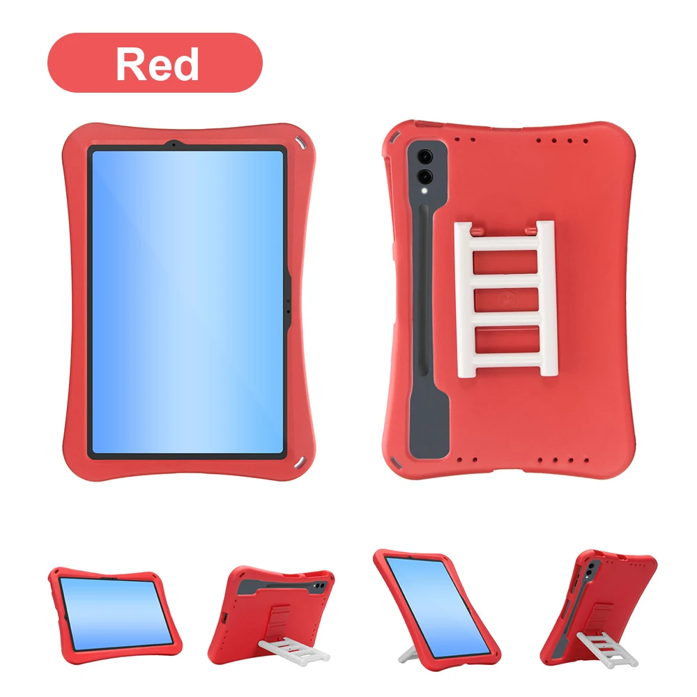 Kid-friendly Tablet for Samsung Galaxy Tab S7 S8 S9 S10 A9 A10 Plus S11 A11 Portable Stand Precise Cutouts Shockproof New