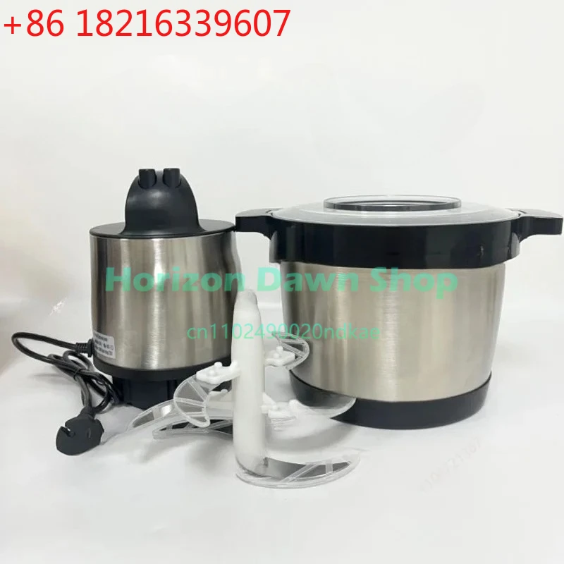 

Машина для измельчения кассавы, плантана и ямса из нержавеющей стали, 6 л, для приготовления фуфу, африканские кухонные принадлежности для домашнего использования