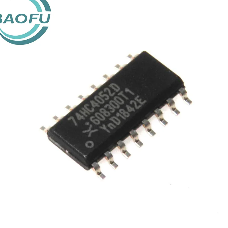 Newly imported original 74HC4052D SOIC-16 dual channel 4-channel analog multiplexer