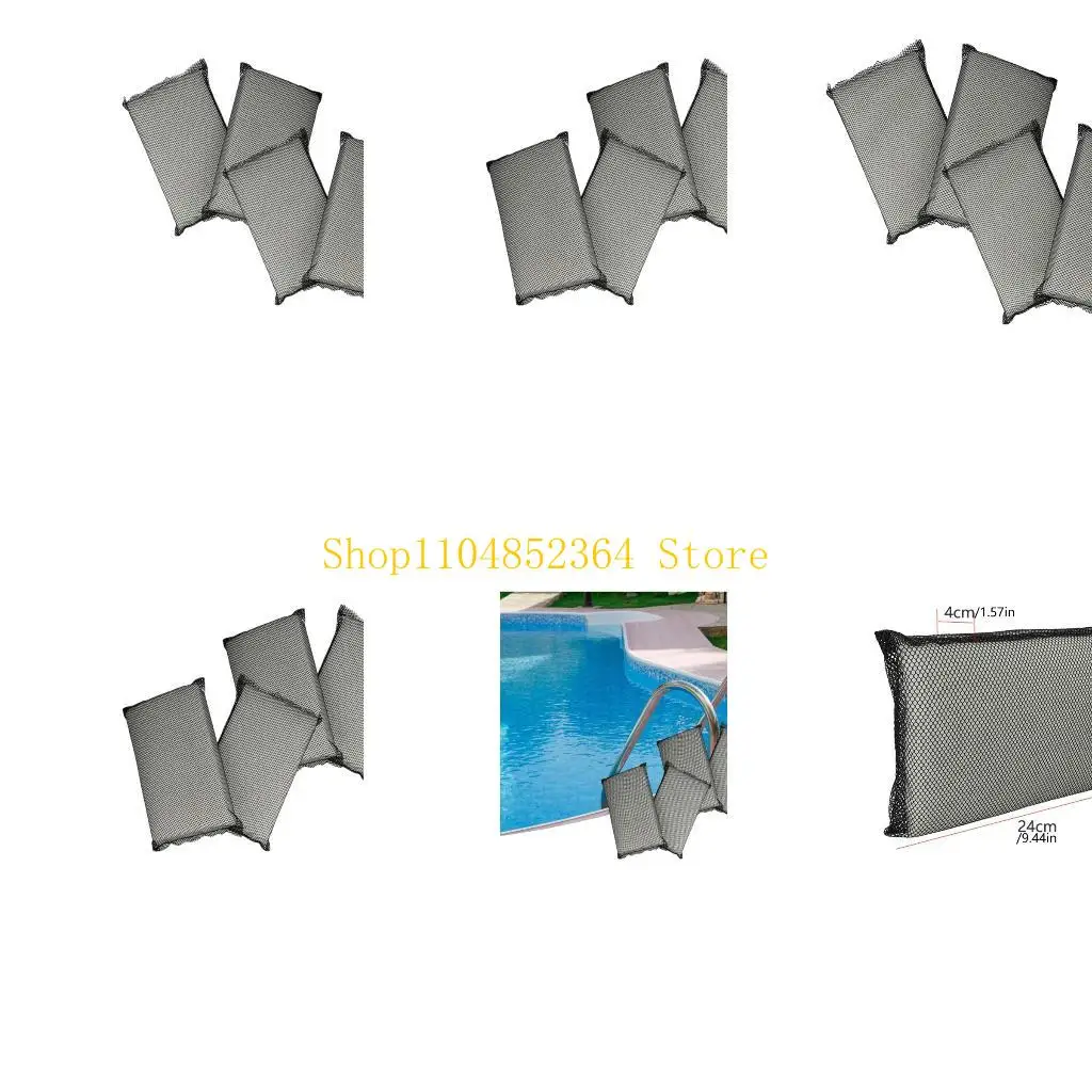 

652F 4 -лищевые роботизированные фильтр для чистки бассейна сетчатые сетки Усиленные полиэтилен Универсальный бассейн набор