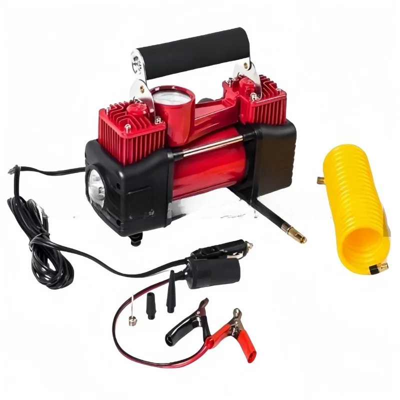 

Vehicle cross-border 12v metal air compressor heavy duty portable inflator tire