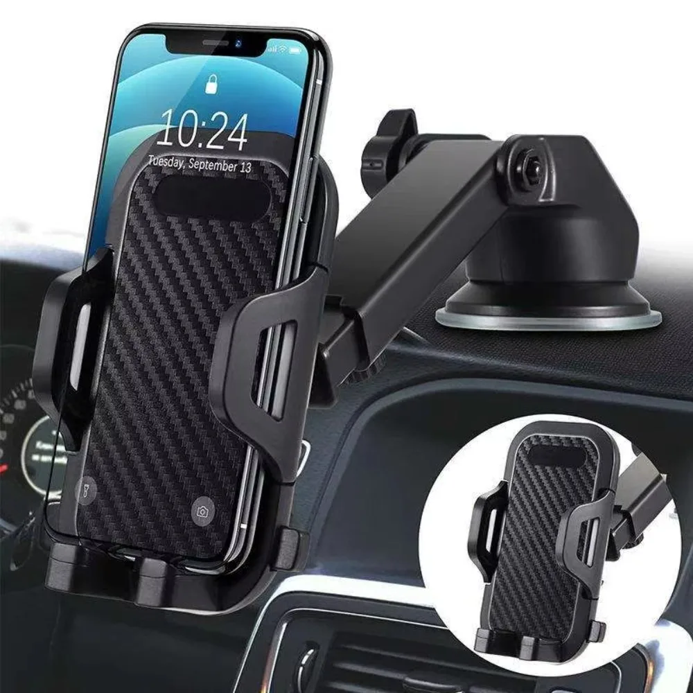 2026 NEW Universal Sucker Car Phone Holder 360° Windshield Car Dashboard Mobile Cell Support Bracket for IPhone Samsung Xiaomi