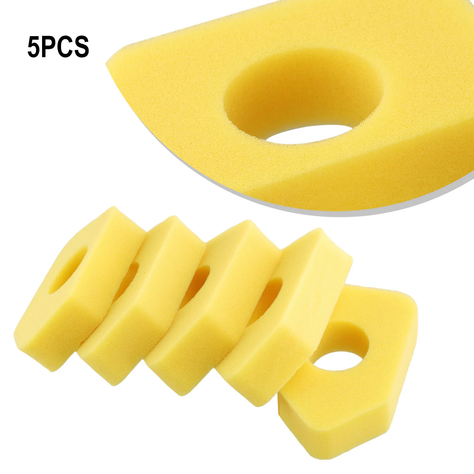 

5Pcs Yellow Air Filter Foam For 698369 5088D 5088H 5086K 4216 5099 For SPA8S1062853001 For 490-200-0011 Power Tool