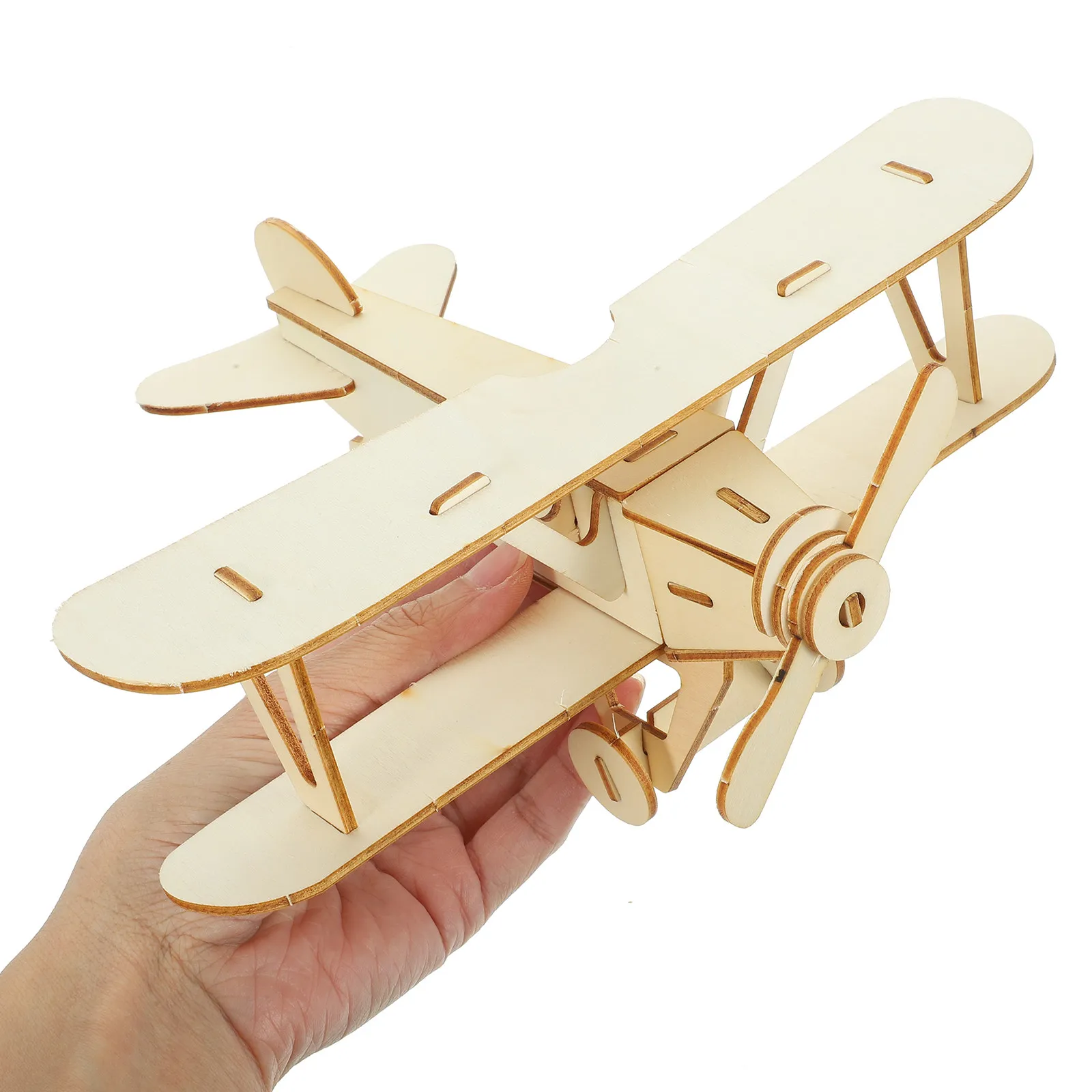 

Деревянный конструктор-головоломка самолет (3D-модель) для самостоятельной сборки, ручной работы, для росписи, развивающий, обучающий, развивающий творческие способности, подарок для детей
