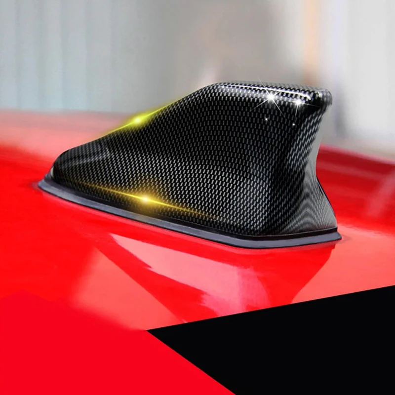 

Universal Car Roof Top Mount Shark Fin Aerial Antenna Toppers Auto Radio AM FM Antenna Signal Amplifier Aerial