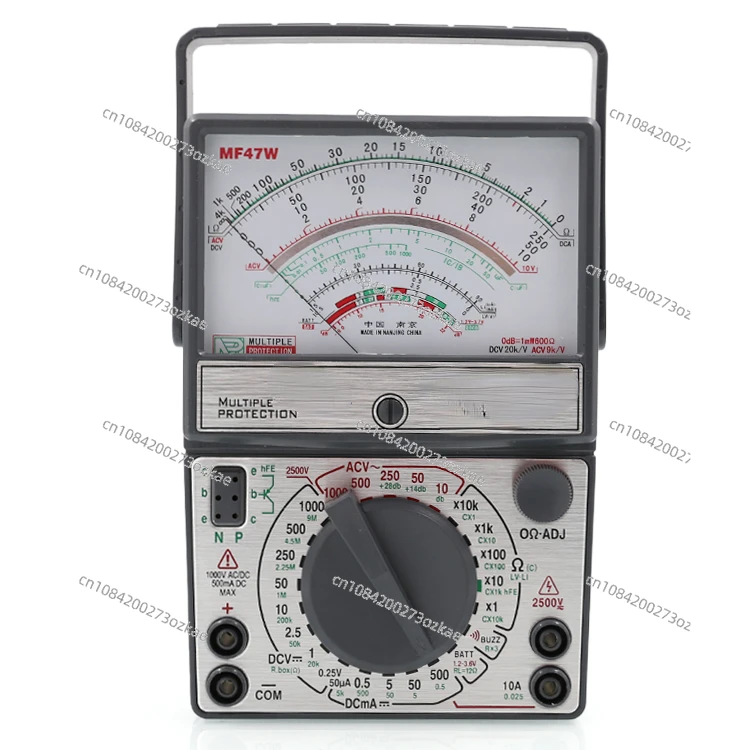 MF47F 47D High Precision Pointer External Magnetic Anti-burn Full Protection Multimeter Electrical Universal Meter