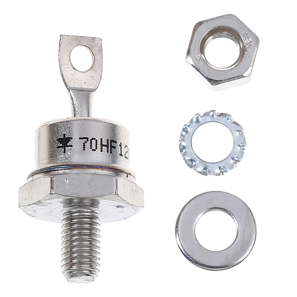 Rectifier Diodes Reliable Chassis Stud Mounting Type 70A1200V Rectifier Diode for Machine Control Power Supply