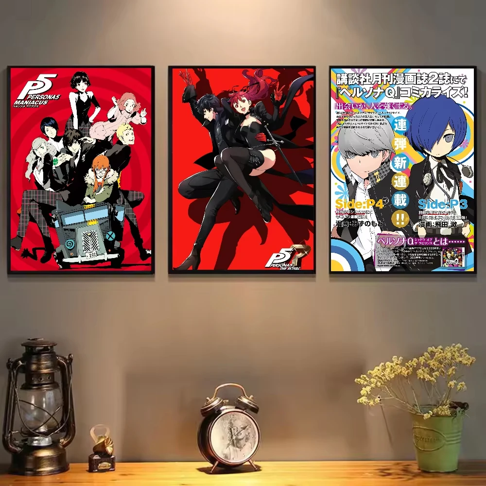 P-Persona 3 4 5 لعبة أنيمي الم - مراجعة Art Craft Game وسعره