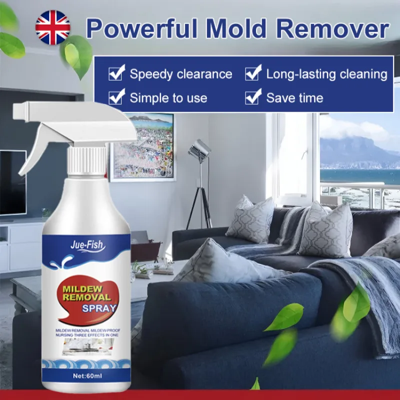 

Mildew Cleaner Spray for Bathroom Tile Ceiling Mold Removal Household Cleaning Agent for Wall Grout Stain Decontamination Use