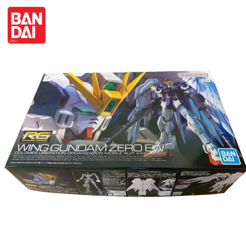 

Bandai Rg 17 1/144 Gundam Asa Xxxg-00W0 Asa Zero Ew Galpao Modelo De Montagem De Pele Presente Legal Mecha Guerreiro Estatueta