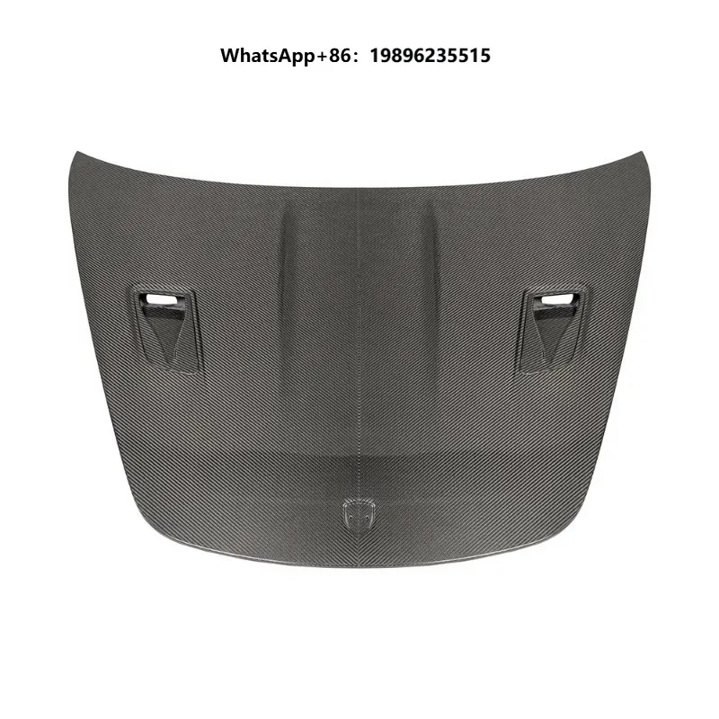 Carbon Fiber Hood Bonnet Engine Cover 2012-Up