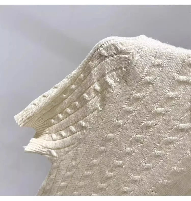Zjaiss 2026 Summer Korean Retro Elegant Texture Short Sleeve O-Neck Twist Knit Top Women Soft Casual Versatile Thin T-shirt