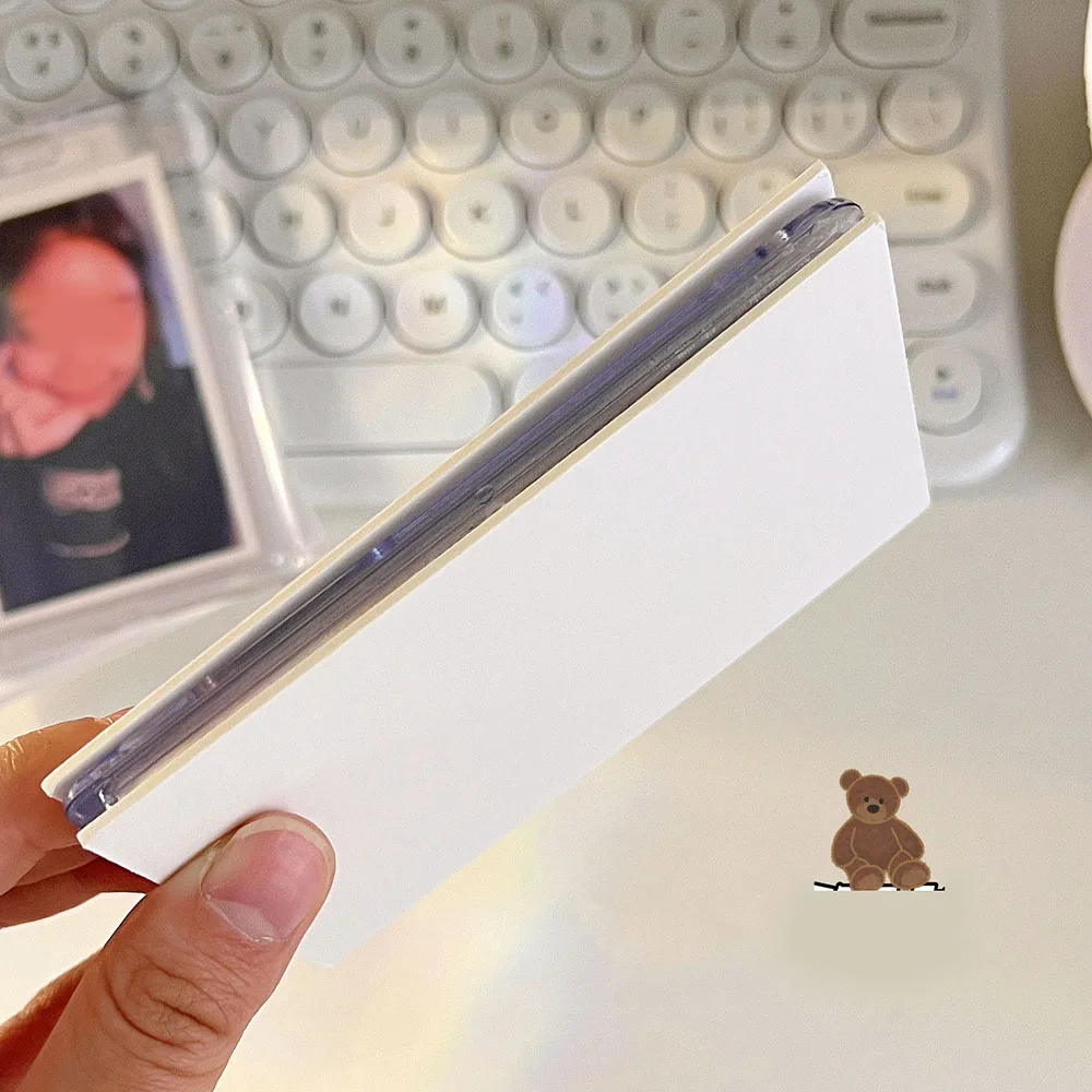 10pcs New Small Card Protective White Cardboard Handmake Card Thicked Paper Anti-bending Double Sided Thick Making Craft Paper