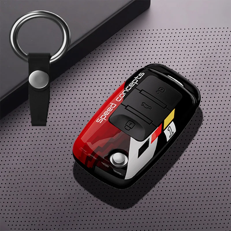 Carbon Abs Car Key Case Bescherming Dekking Voor Skoda Yeti Uitstekende Snelle Octavia Voor Stoel Leon Ibiza Voor Vw Volkswagen Golf Jetta Polo