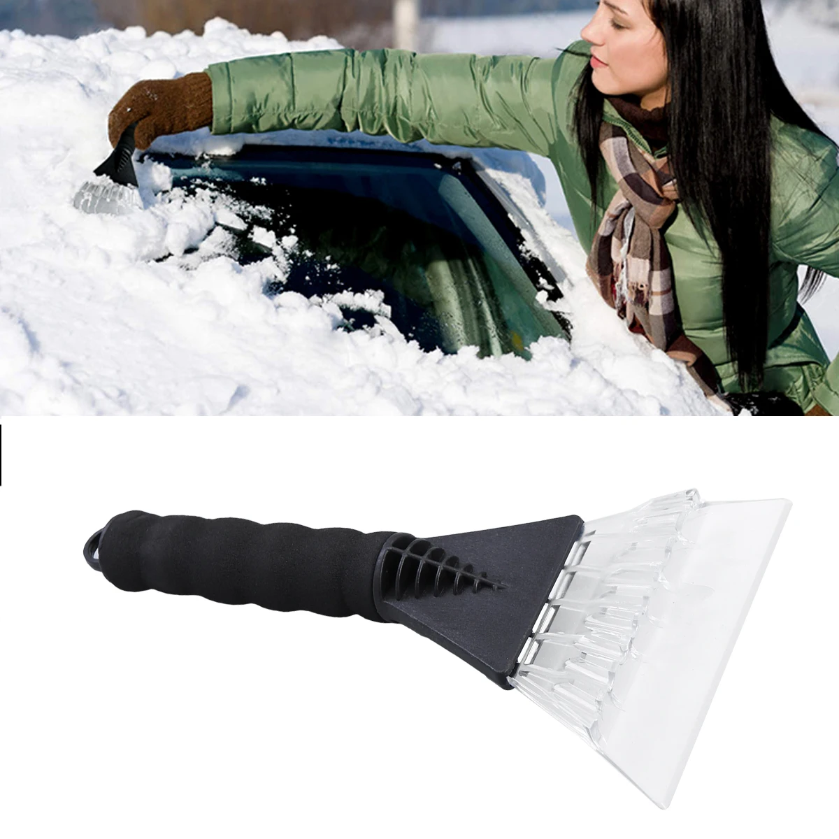 

Snow Shovel Windshield Scraper Car Accessories Interior Scrapper for Ice Truck Windowshiled Glass Winter