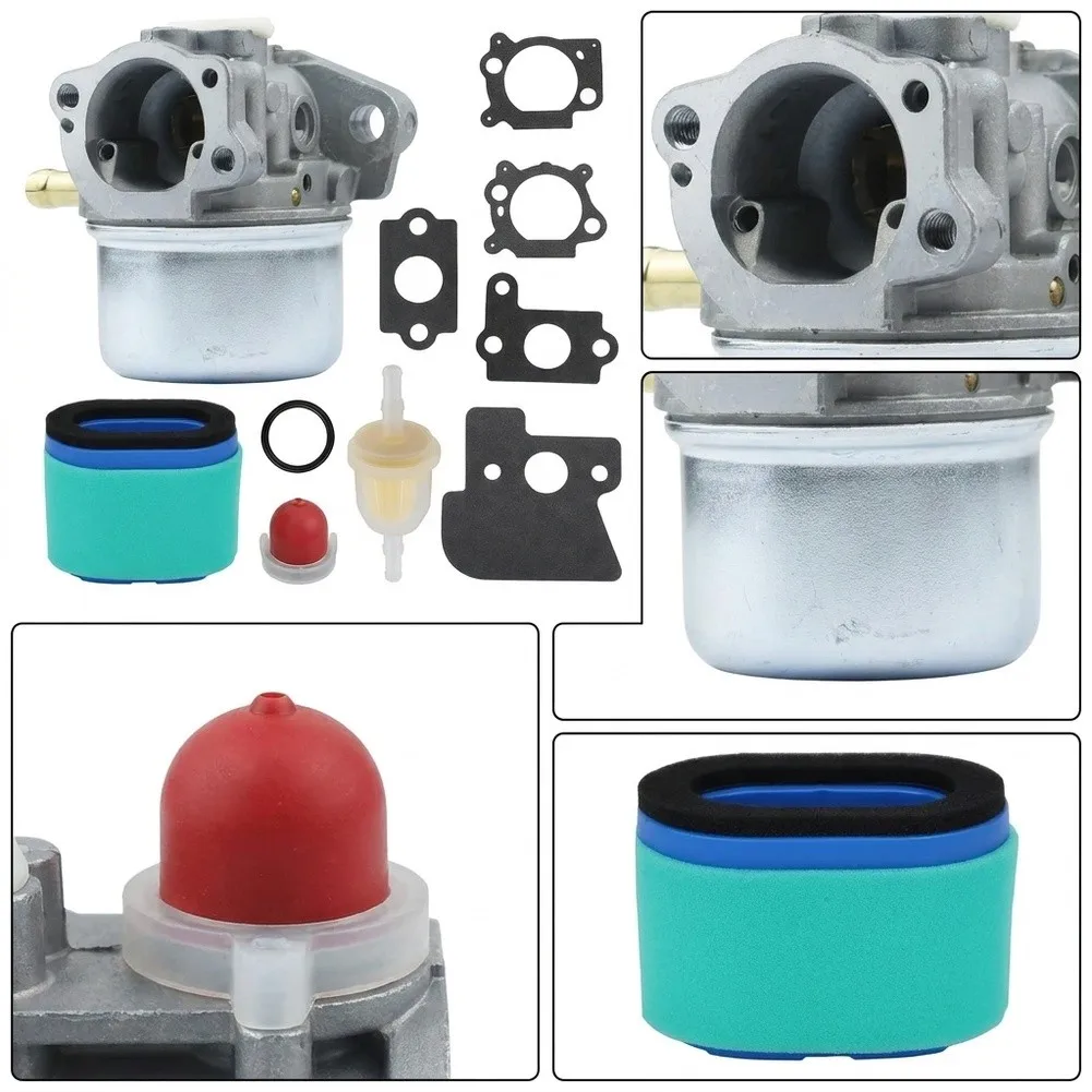 CarFor Buretor Maintenance Kit for Scotts SP6213 21 Inch Walk For Behind for Lawn Mower Includes Air Filter Fuel Filter Gaskets