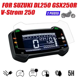 2PCS Motorcycle Scratch Cluster Screen Dashboard Protection For Suzuki DL250 DL 250 GSX250R GSX 250R V-Strom 250 2017-2020