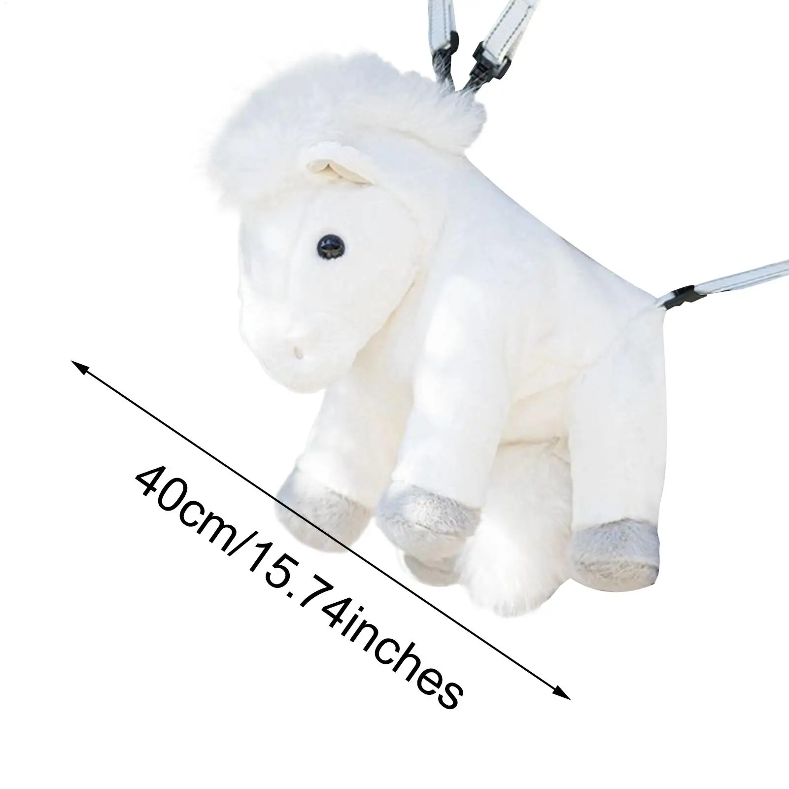 Pluche rugzak Zachte brede schouderbanden Tas Kinderen Pluche rugzak voor jongens Meisjes Kinderen Zoon Kinderkamer Elementaire kleuterschool