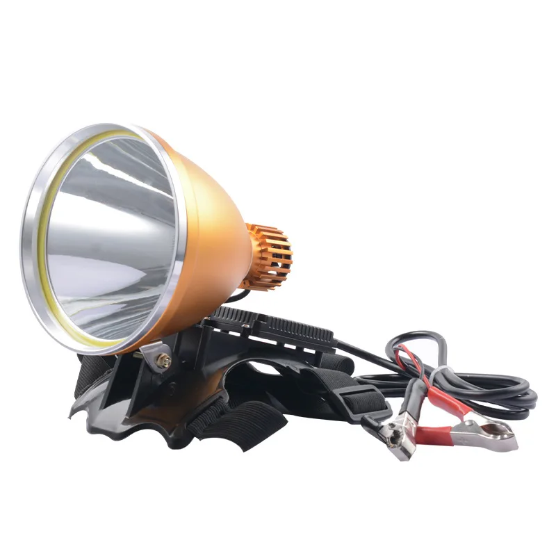 

12V headlight 16 core highlight dimming focusing LED strong light fishing light