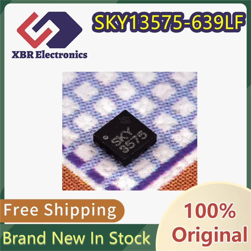(5/50 قطعة) SKY13575-639LF SKY3575 SKY13575-639 شريحة تبديل QFN14 RF المعبأة، علامة تجارية جديدة، أصلية، شحن مجاني.