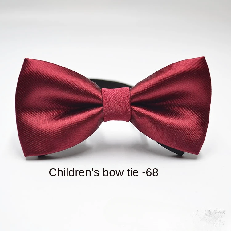 Flat Polyester Silk Cartoon Children\'s Bow Tie Fashion Jacquard Baby Bow Tie