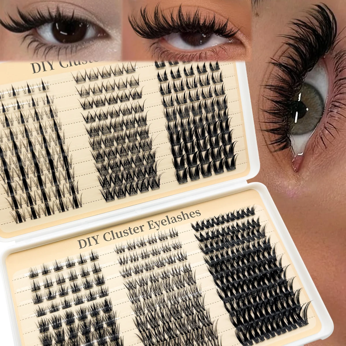 HBZGTLAD 60D-300D Spikes Lash - огляд і ціна Anime Cosplay Lashes
