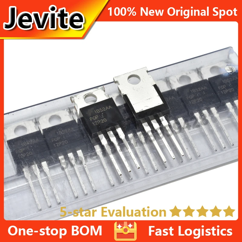 

Jevite 100% New Original electronics Controller 5 units/lote FQP12P20 200V 11.5A TO-220 MOSFET Transistor