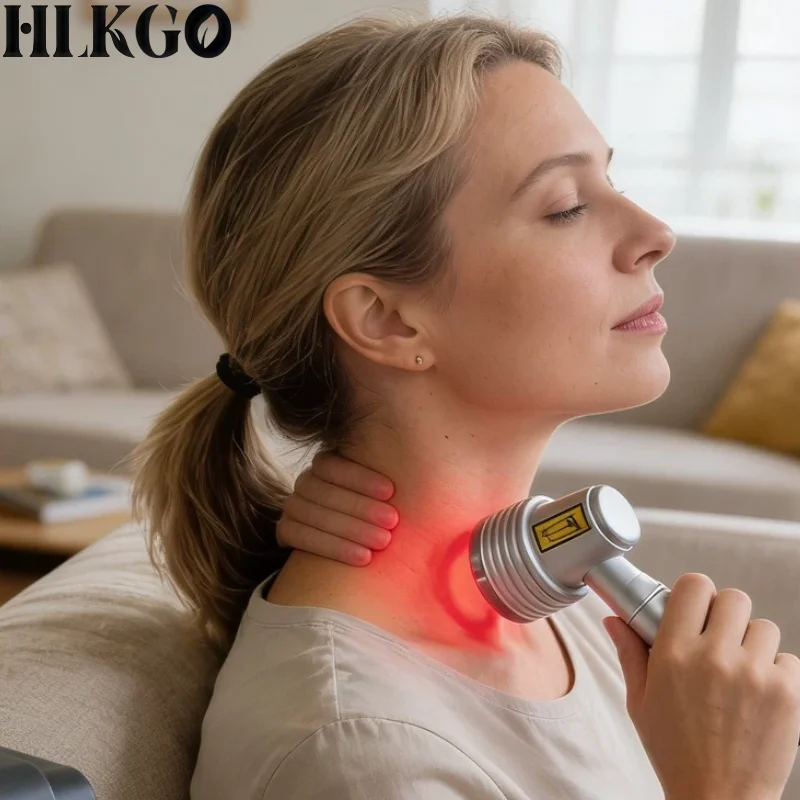 

Dual Probes GaAlAs Laser Device 808nm 650nm Advanced for Wound Healing Sports Injury Back Neck Pain Inflammation Arthritis