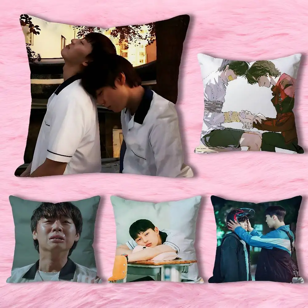 

TV W-Weak H-Hero Class 2 Pillow Cases for Bedroom Living Room Sofa Home Decor Polyester Cushion Cover with Zipper