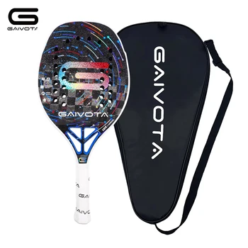 GAIVOTA4.0 2024 Carbon Fiber Beach Tennis Racket 18K Outdoor Sports Service Senior Athlete+Bag