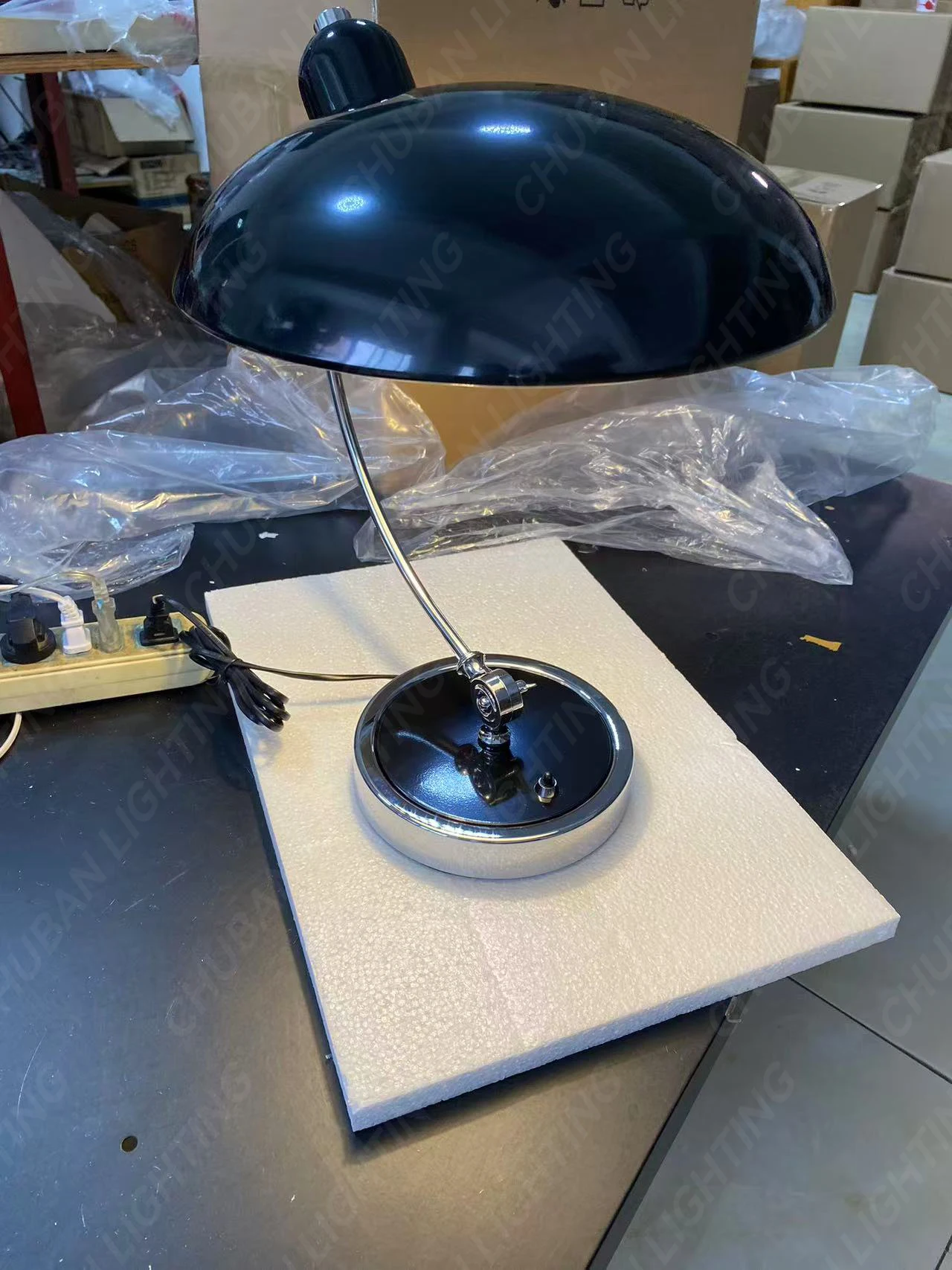 Danish Bauhaus Student Eye-protecting Reading Bedroom and Study Nordic Simple and Light Luxury Internet-famous Ins Bedside Lamp