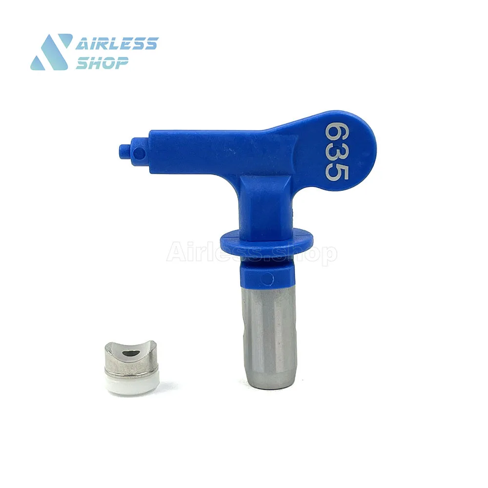 Ugello Airless con punta a spruzzo 635 con guarnizione a punta per punta a spruzzo attrezzo da giardino per la verniciatura di vernice Airless punta della pistola a spruzzo Powde